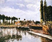 Camille Pissarro, Pang plans Schwarz lake